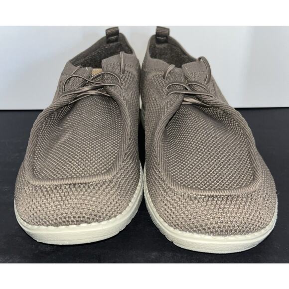 Men’s Itazero brand Slip-on‎ Loafers Casual Lightweight Mesh Khaki Size 12 NEW - Picture 7 of 9